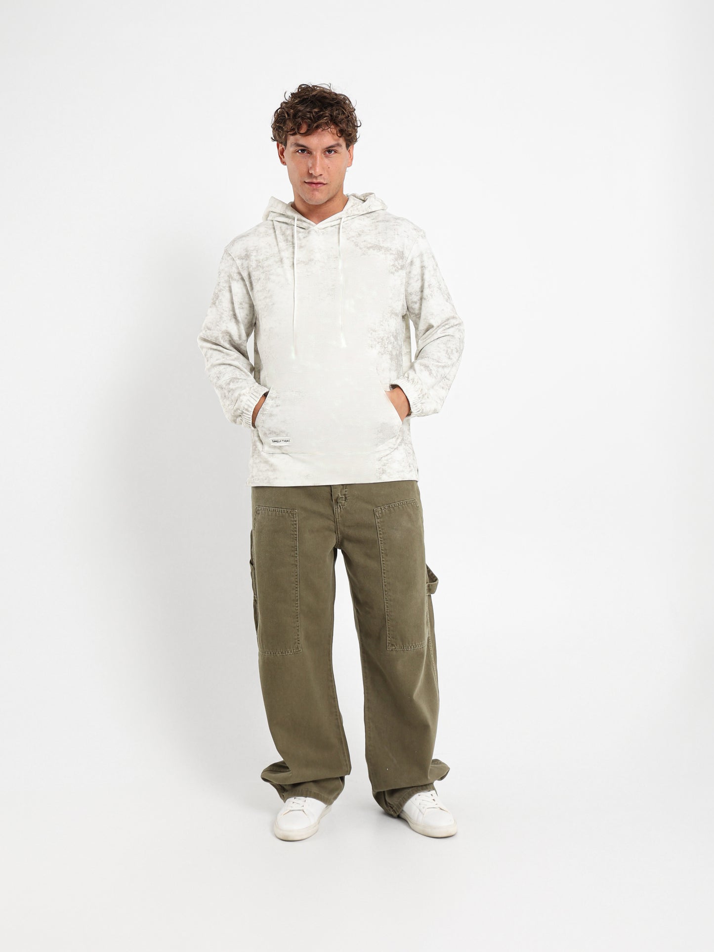 Carpenter Loose Jeans With Front Pocket