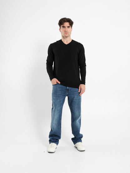 Basic V-Neck Pullover