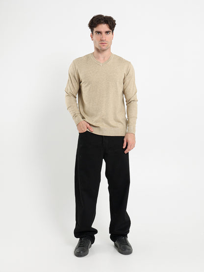 Basic V-Neck Pullover