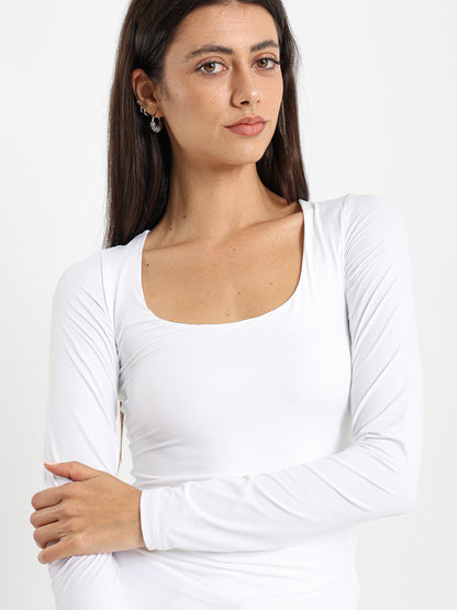 Long Sleeve Solid Top