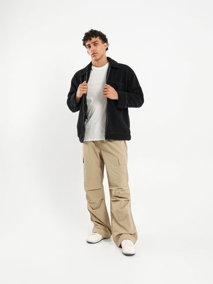 Boxy Fit Zipper Jacket