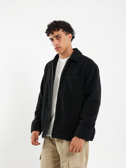 Boxy Fit Zipper Jacket