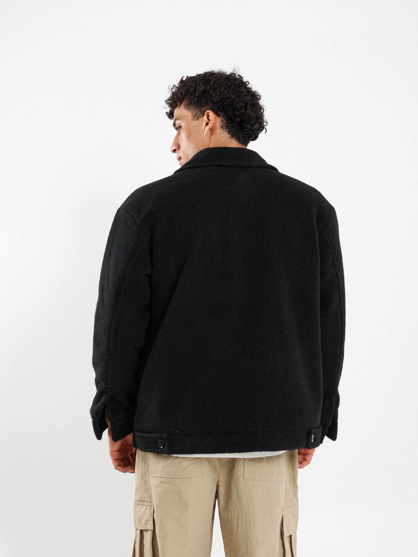 Boxy Fit Zipper Jacket