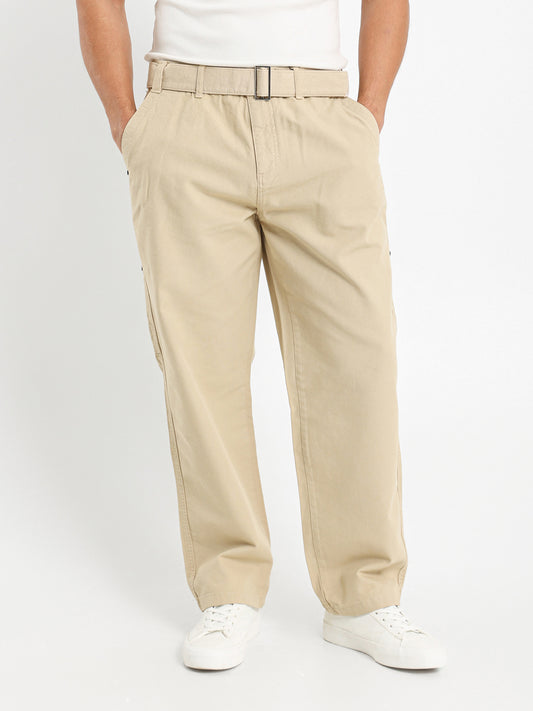 Relaxed Pants With Clean Pockets