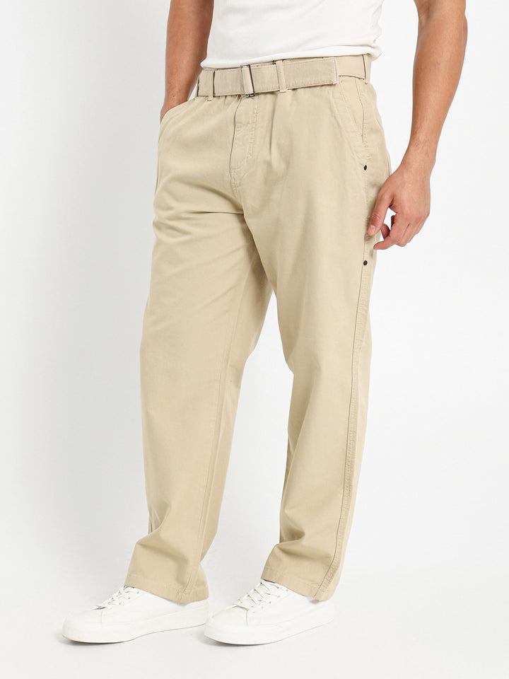 Relaxed Pants With Clean Pockets