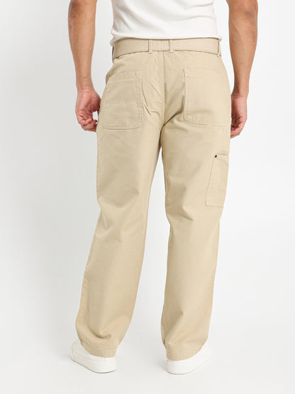 Relaxed Pants With Clean Pockets