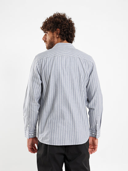 Thin Striped Basic Shirt