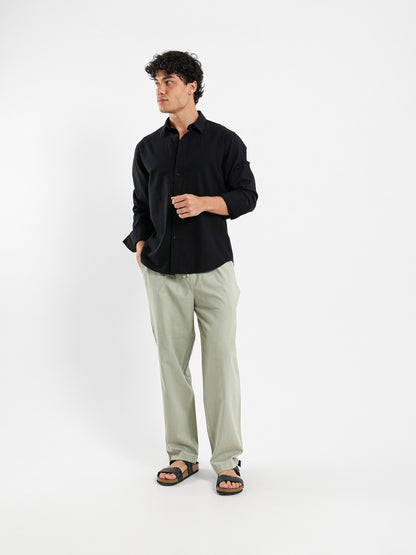 Linen Relaxed Fit Pants