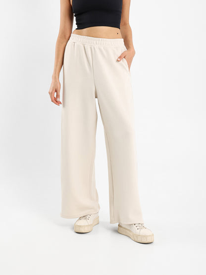 Side Panels Wide Leg Sweatpants