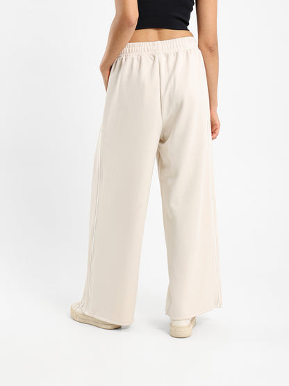 Side Panels Wide Leg Sweatpants