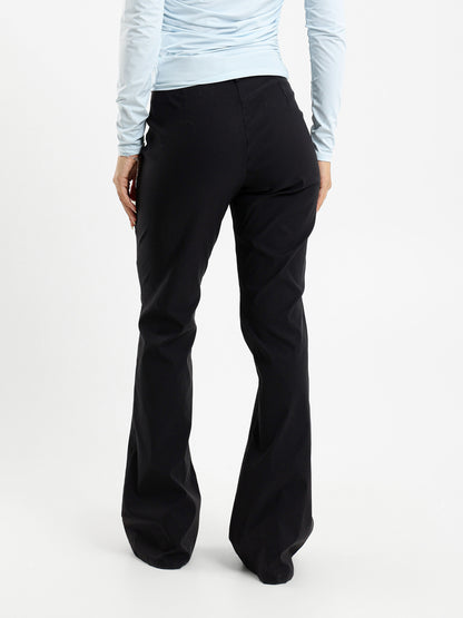 Fitted Low Waist Smart Pants