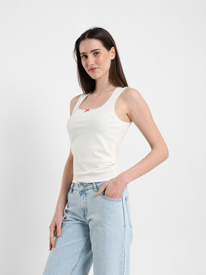 Lace & Bow Tank Top