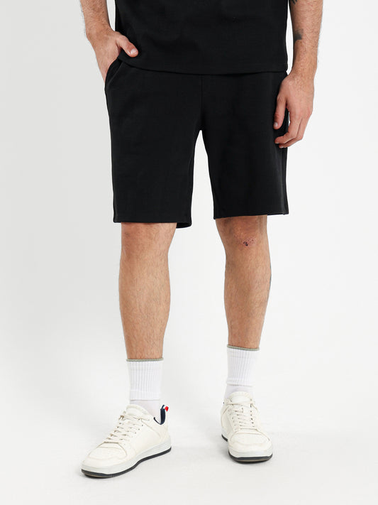 Textured Knitted Shorts