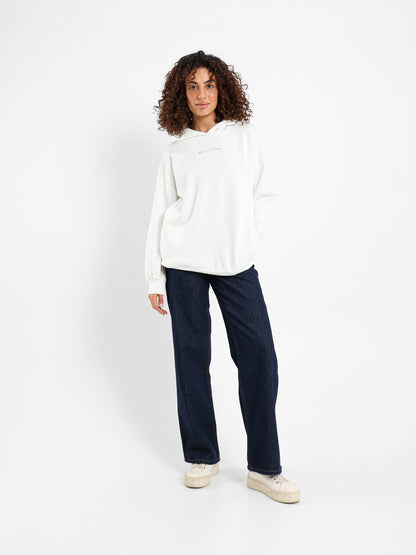 Embroidered Oversized Sweatshirt