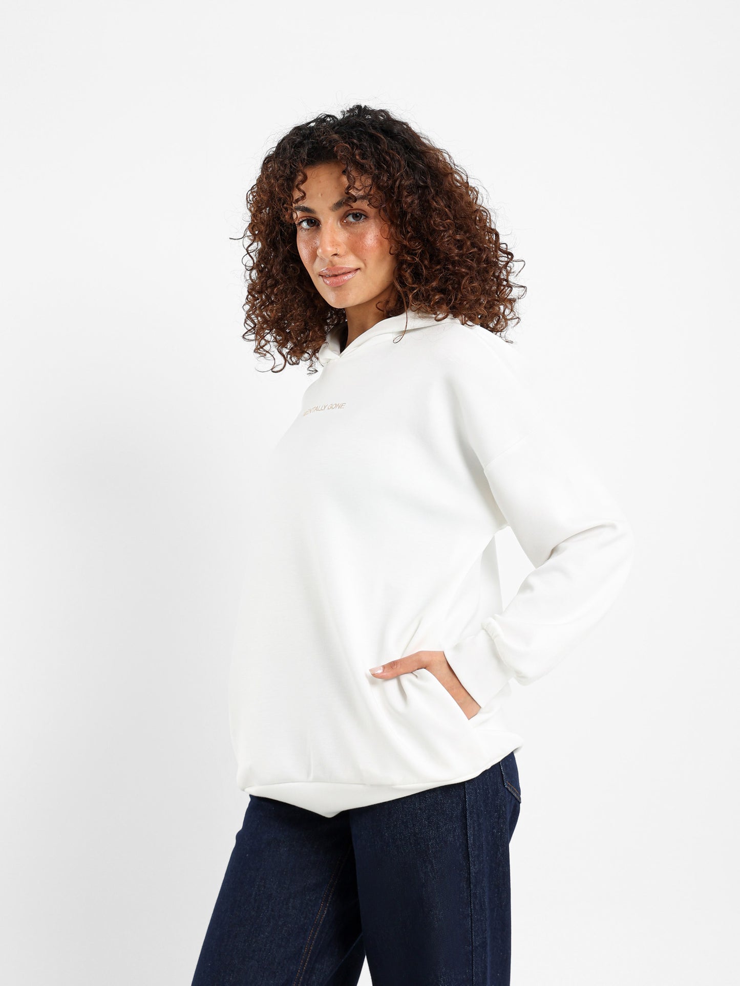 Embroidered Oversized Sweatshirt