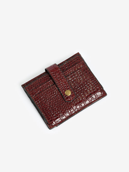 Crocodile Pattern Card Holder