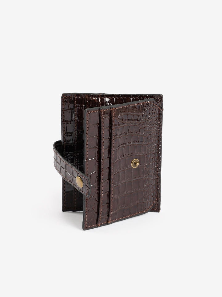Crocodile Pattern Card Holder