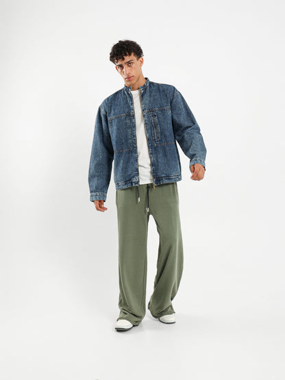 Unfinished Hems Pants