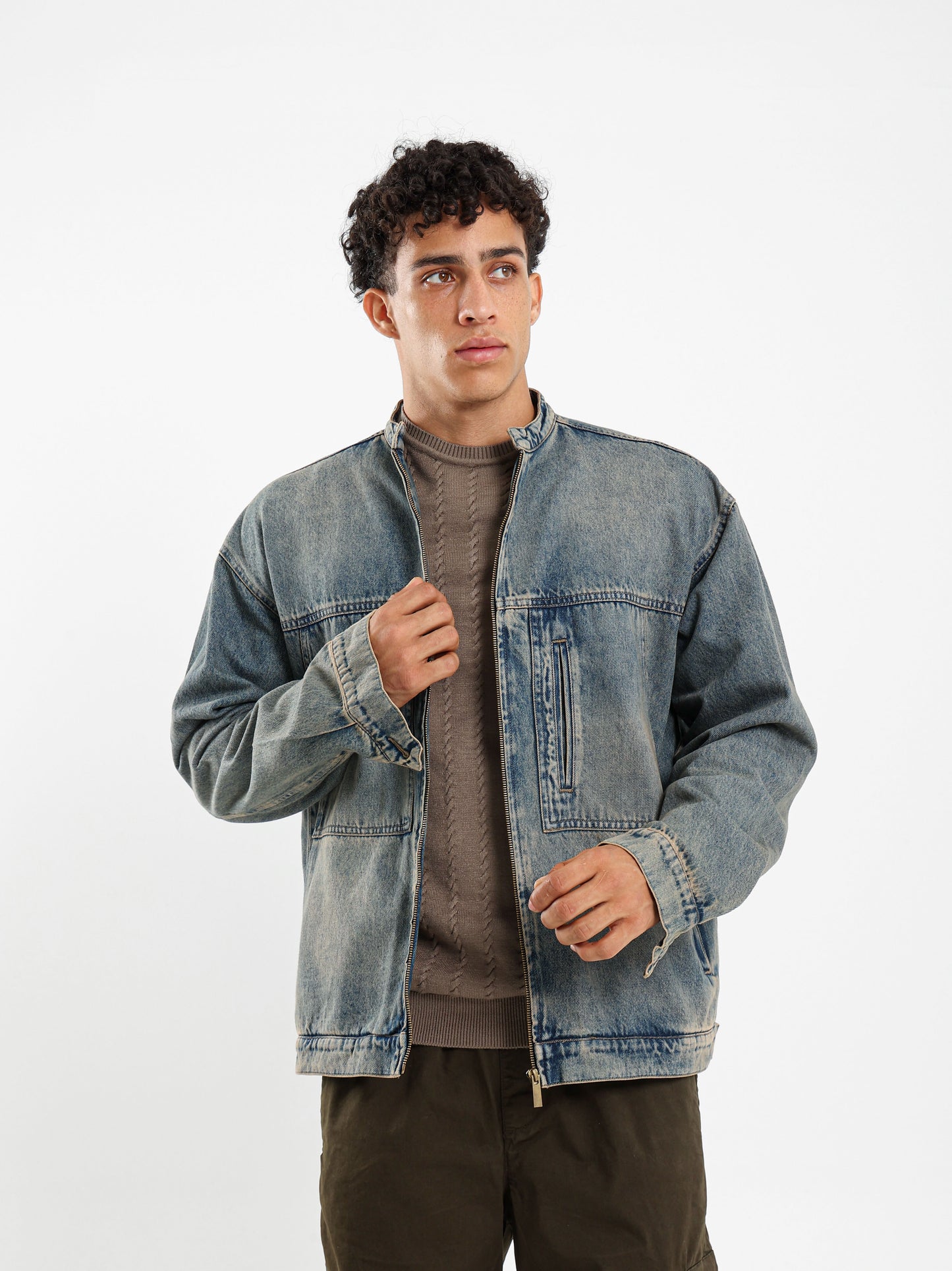 Boxy Fit Denim Jacket