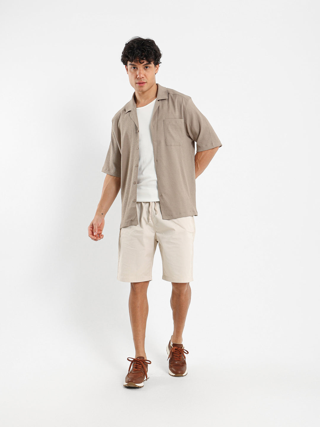 Wrinkled Camp Shirt
