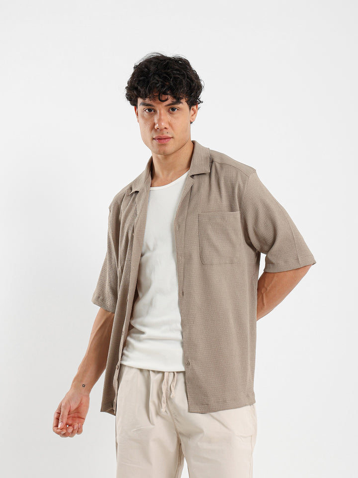 Wrinkled Camp Shirt