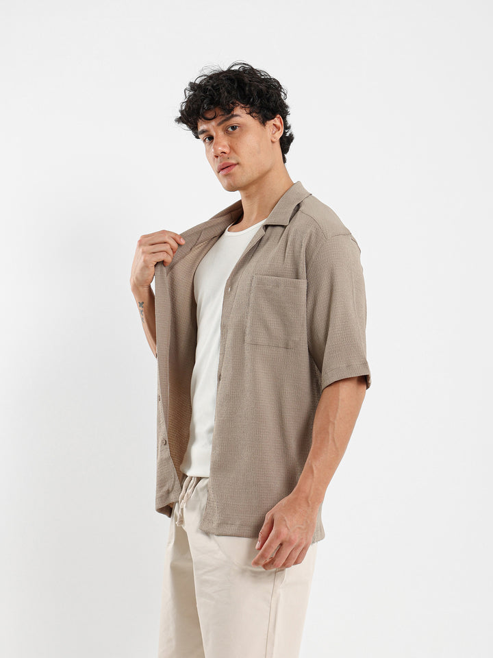 Wrinkled Camp Shirt