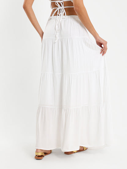 Maxi Tiered Skirt