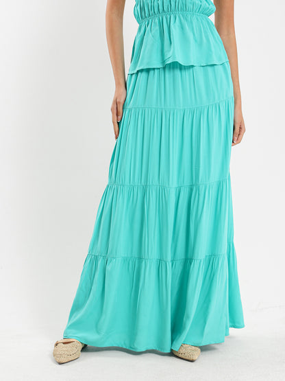 Maxi Tiered Skirt