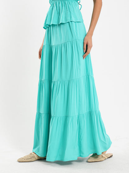 Maxi Tiered Skirt