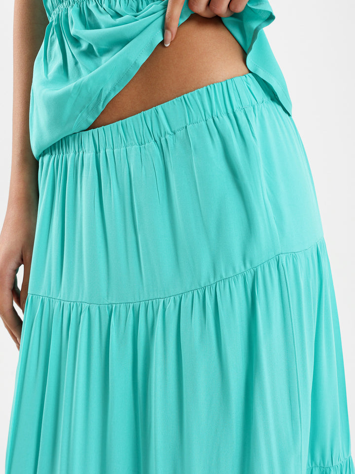 Maxi Tiered Skirt