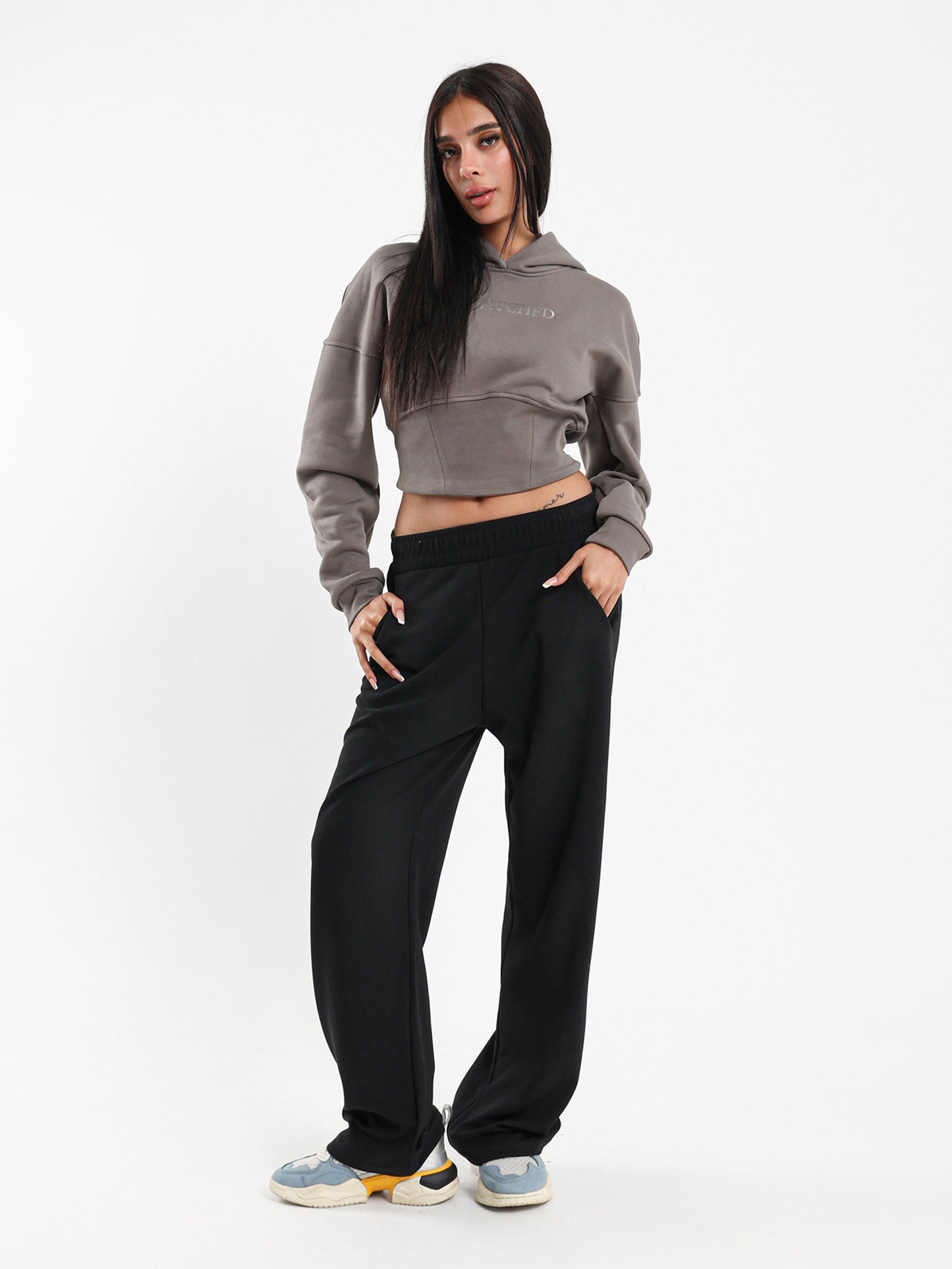 Be Witched Print Corset Hoodie