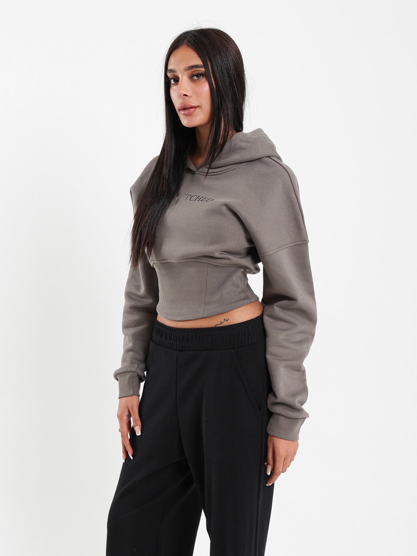 Be Witched Print Corset Hoodie