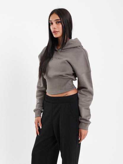 Be Witched Print Corset Hoodie