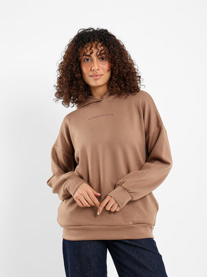 Printed Oversized Hoodie