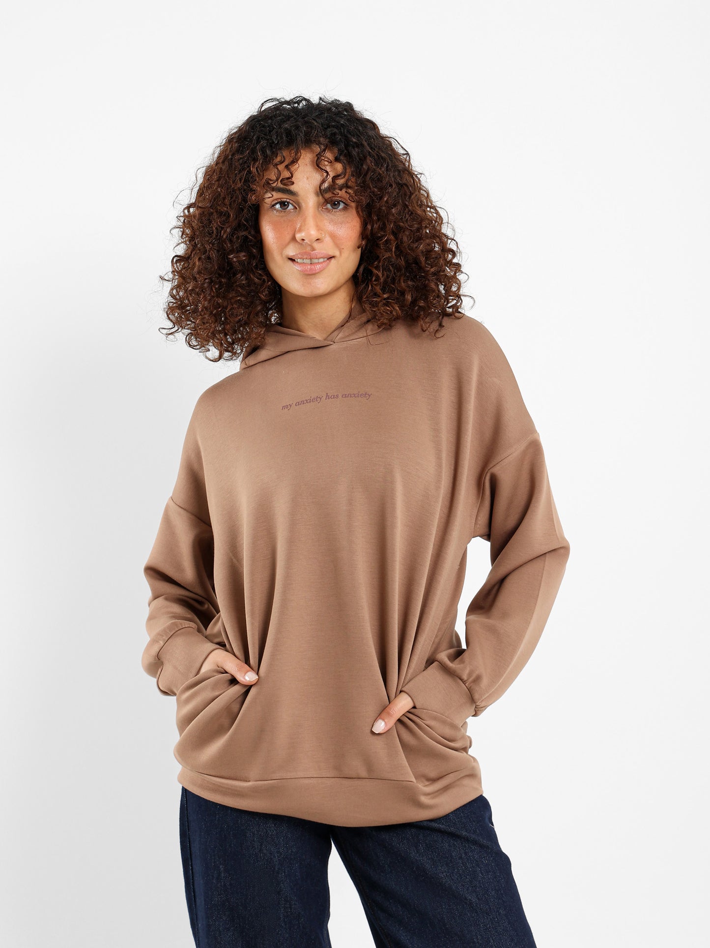 Printed Oversized Hoodie