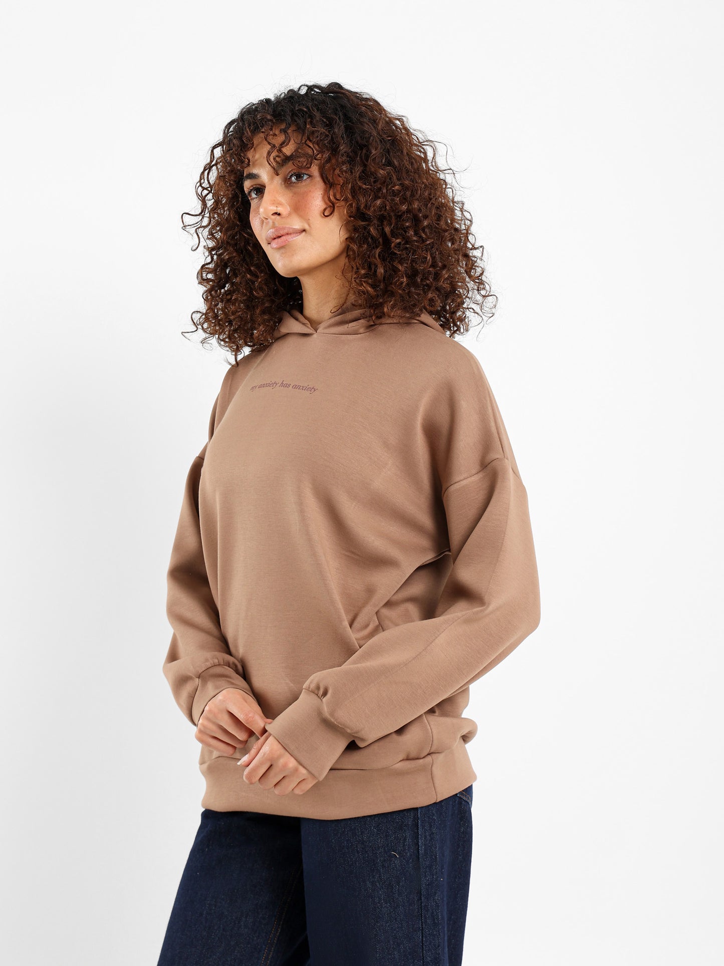 Printed Oversized Hoodie