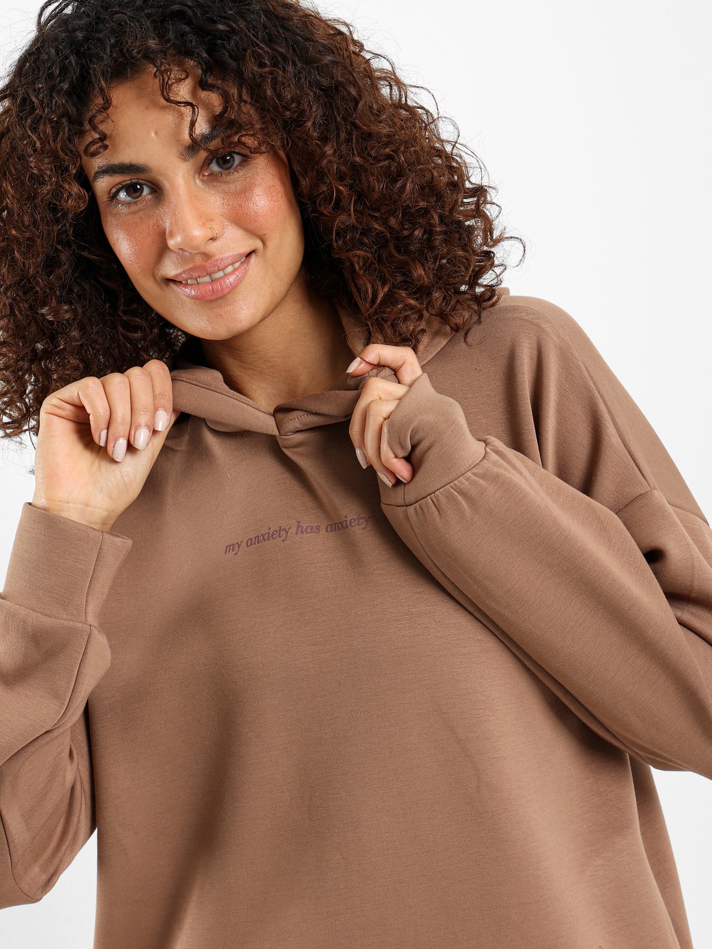 Printed Oversized Hoodie