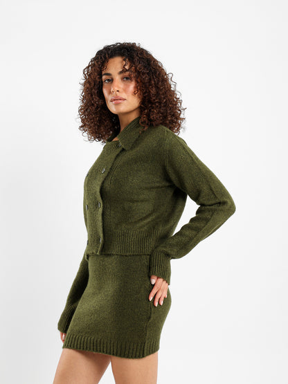 Double Buttoned Cardigan
