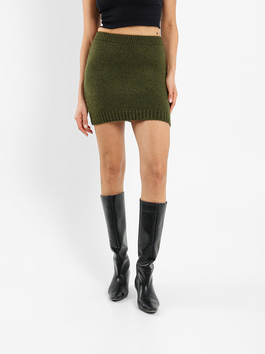 Mini Knitted Skirt