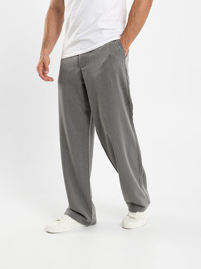 Pin-Striped City Pants