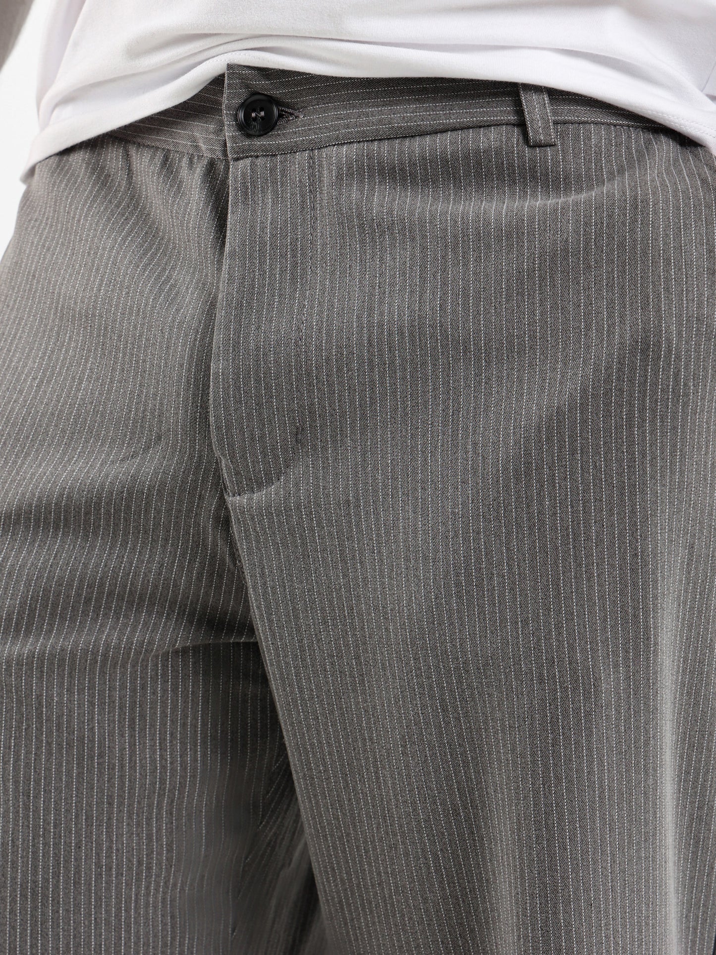 Pin-Striped City Pants