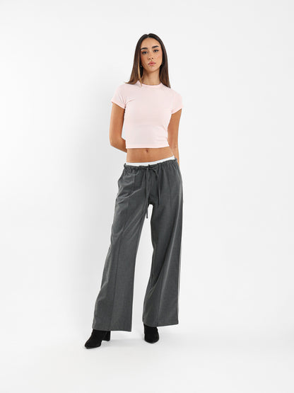 Boxer Style Trousers with Side Stripe Pants