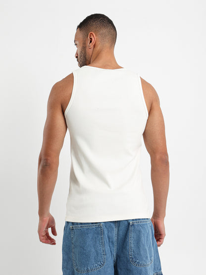 Basic Fitted Rib Tank Top