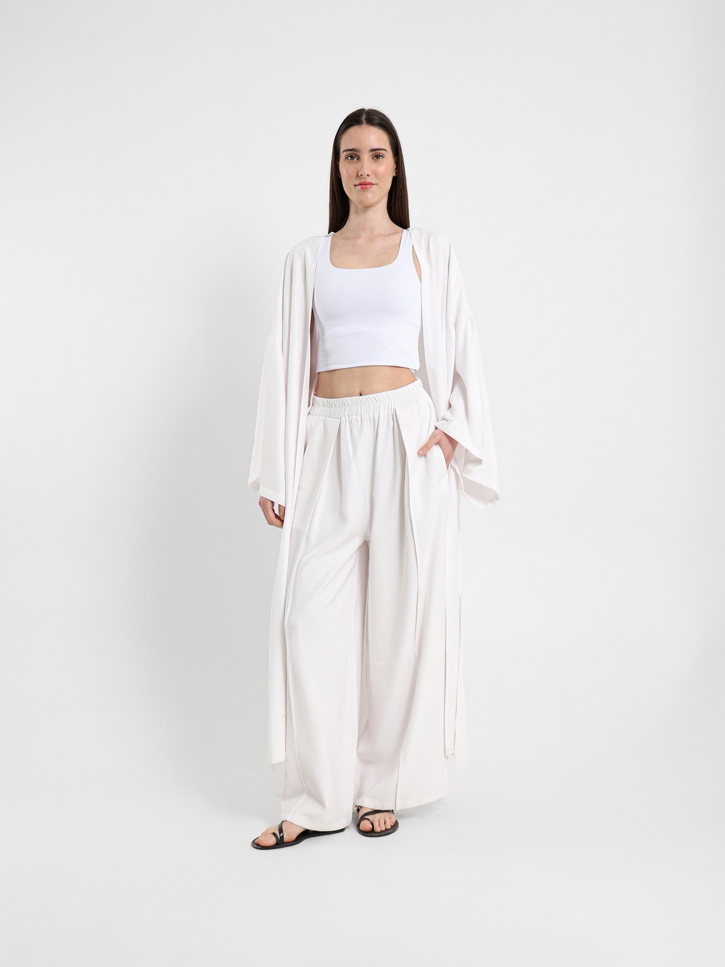Loose Fit Ling Length Kimono