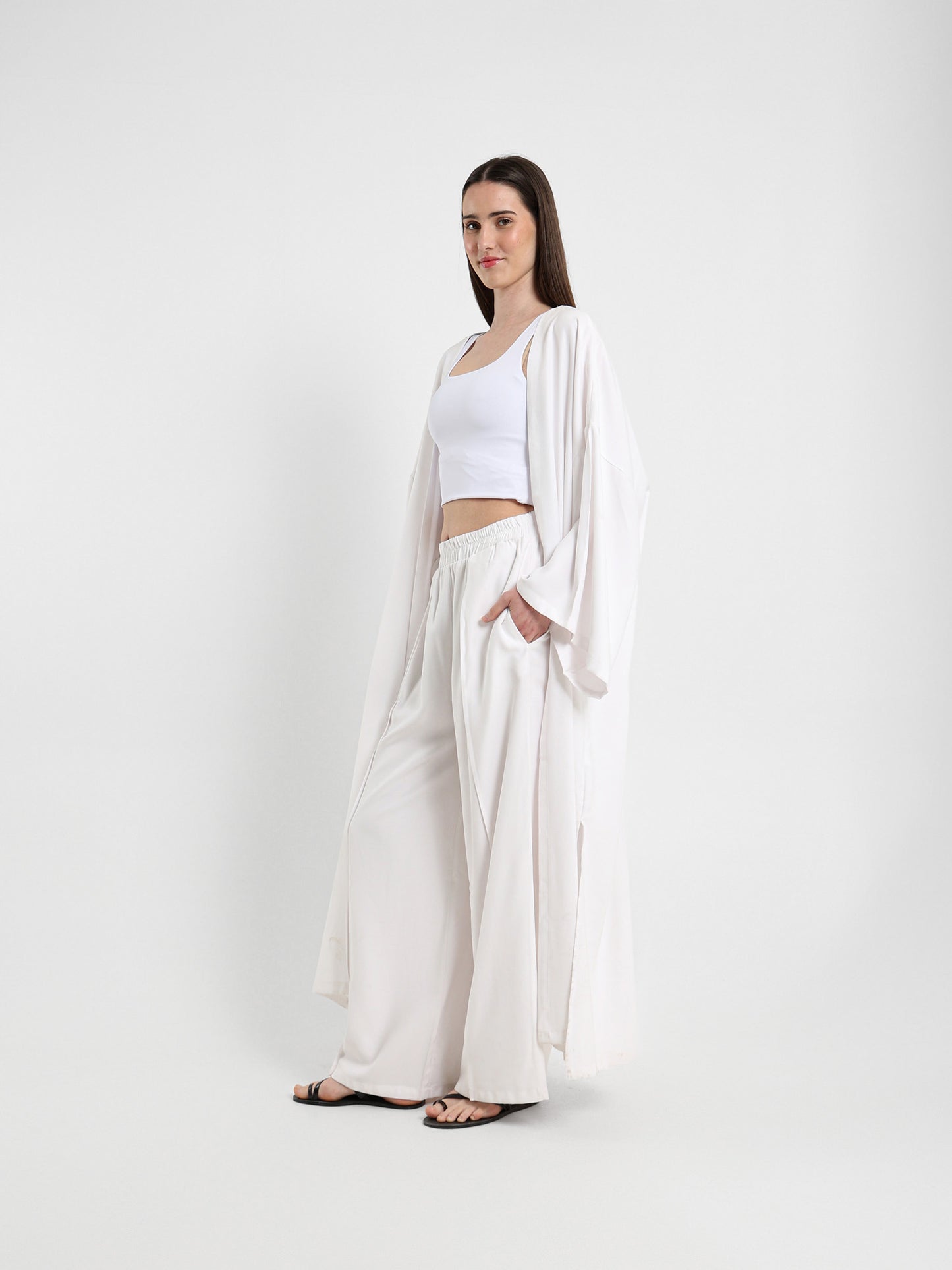 Loose Fit Ling Length Kimono