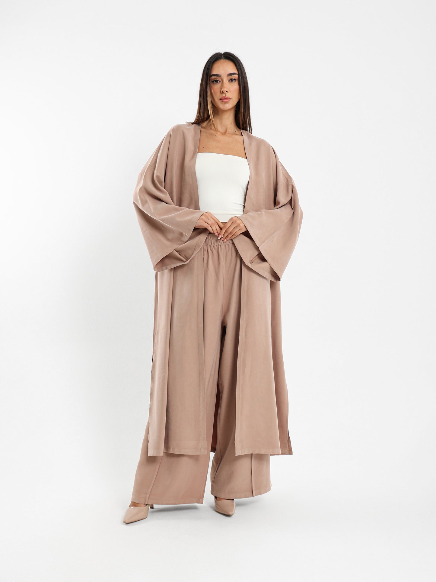 Loose Fit Ling Length Kimono