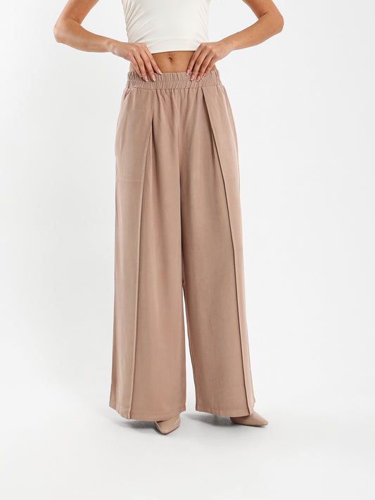 Front Pleated Pants