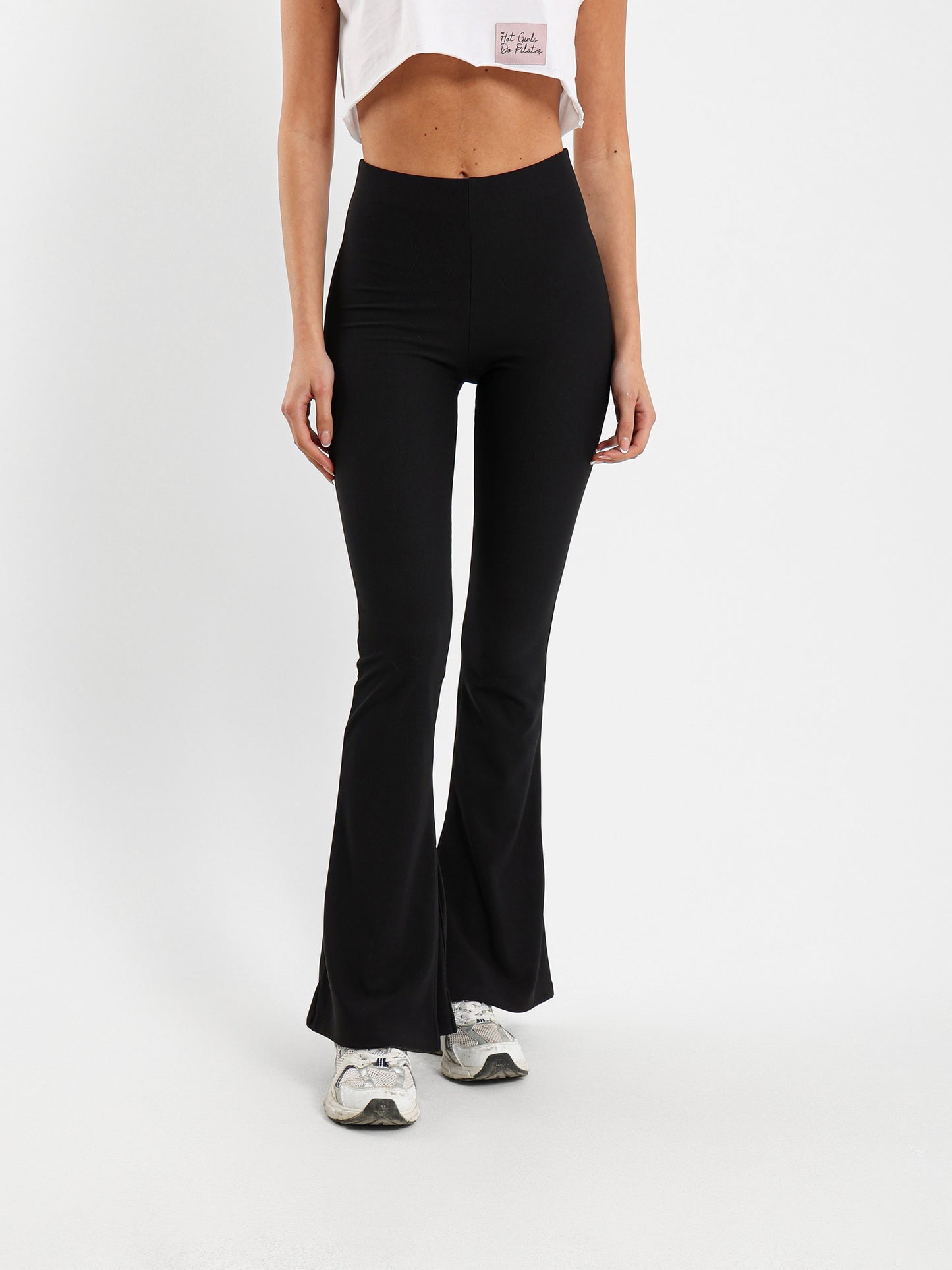 Slit Sides Flared Pants