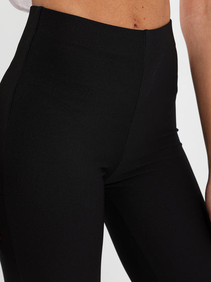 Slit Sides Flared Pants