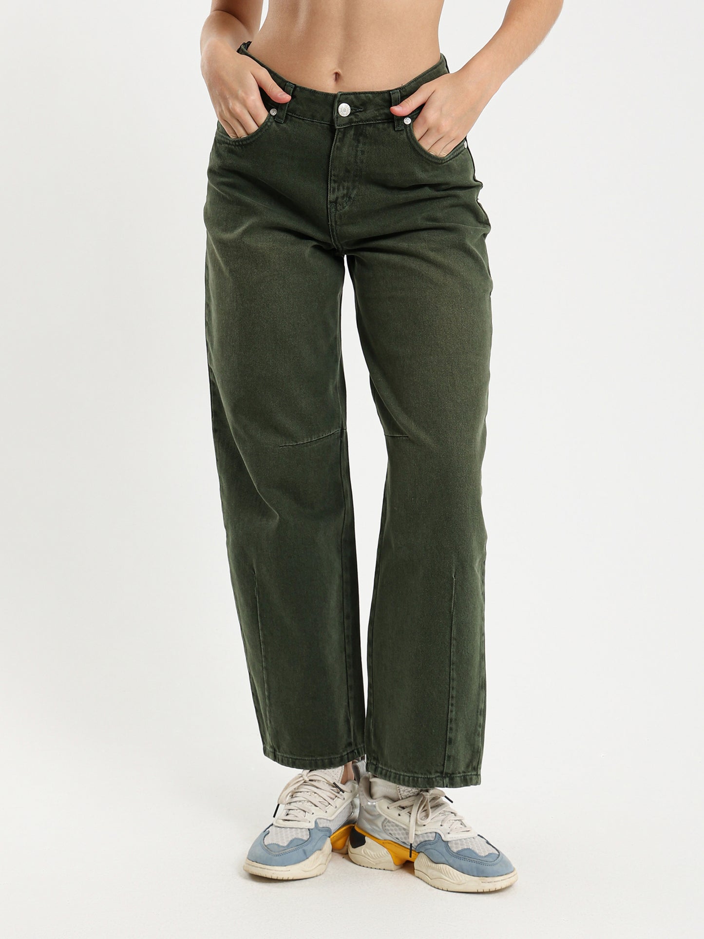 Midrise Baggy Balloon Jeans